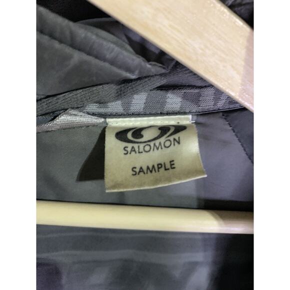 SALOMON CLIMA PRO Sample 2 Piece Ski Snowboard Jacket Coat Blue Grey Large - Picture 5 of 11